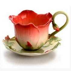 Flower teacup