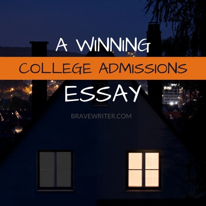 Writing a winning college application essay