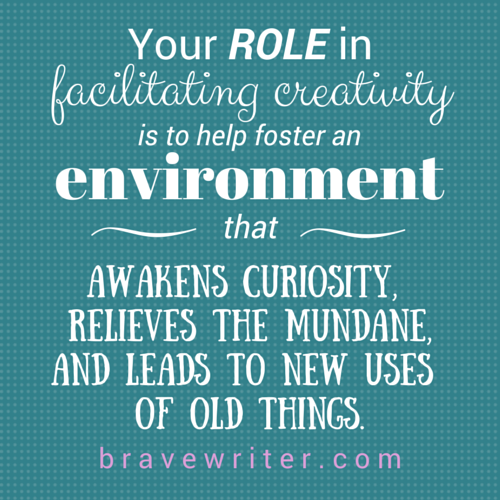 Your role in facilitating creativity
