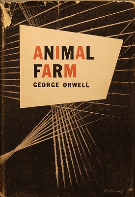 Animal Farm 1946 Jacket design by Art Brenner