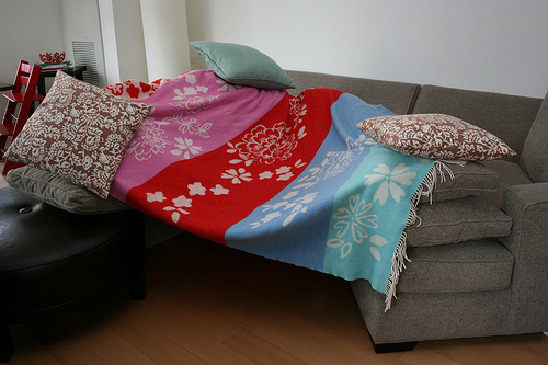 Couch Cushion Fort