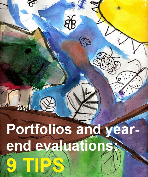 9 tips for homeschool portfolios and year-end evaluations