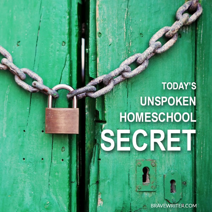 Today's unspoken homeschool secret