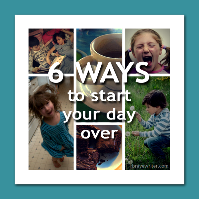 6 Ways to Start Your Homeschool Day Over