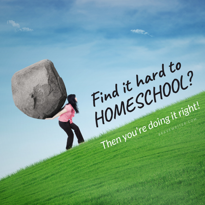 Find it hard to homeschool?