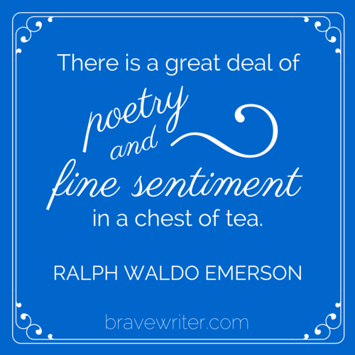Poetry Teatime quote