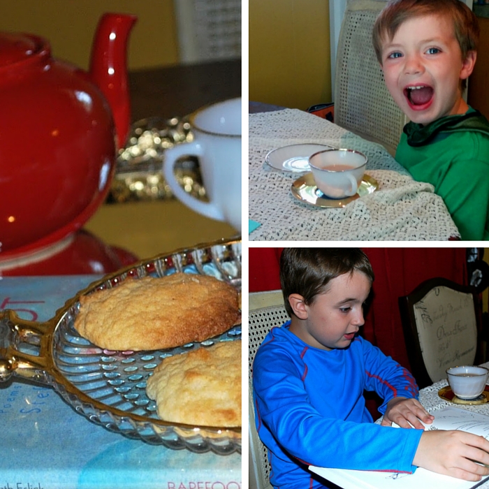 Poetry Teatime with Boys