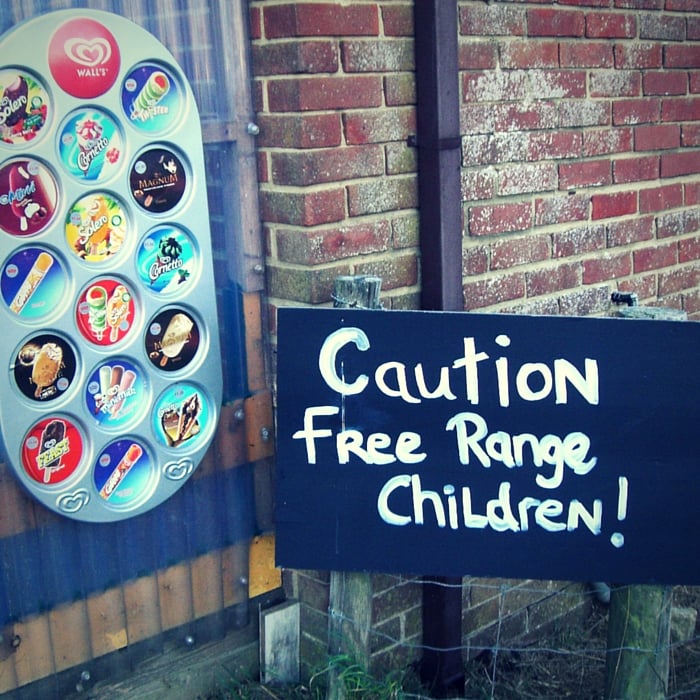 Friday Freewrite: Free range kids