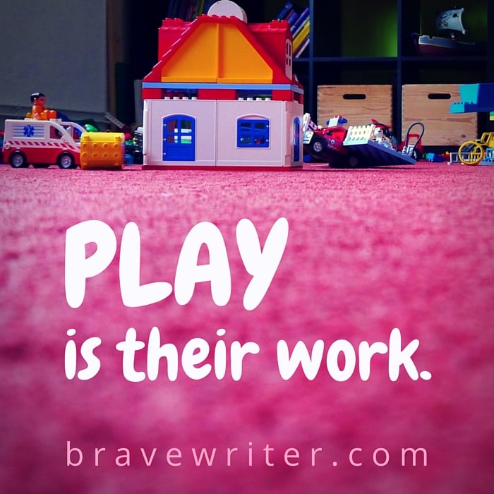 Play is their work.
