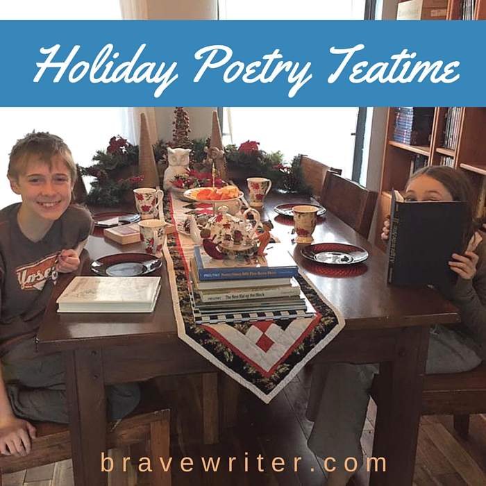 Holiday Poetry Teatime
