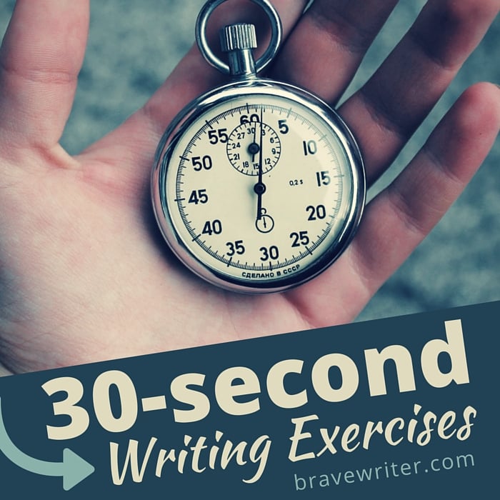 Ten 30-second writing exercises