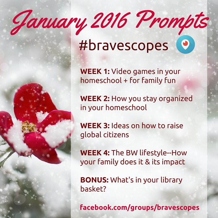 BraveScopes January 2016 Prompts