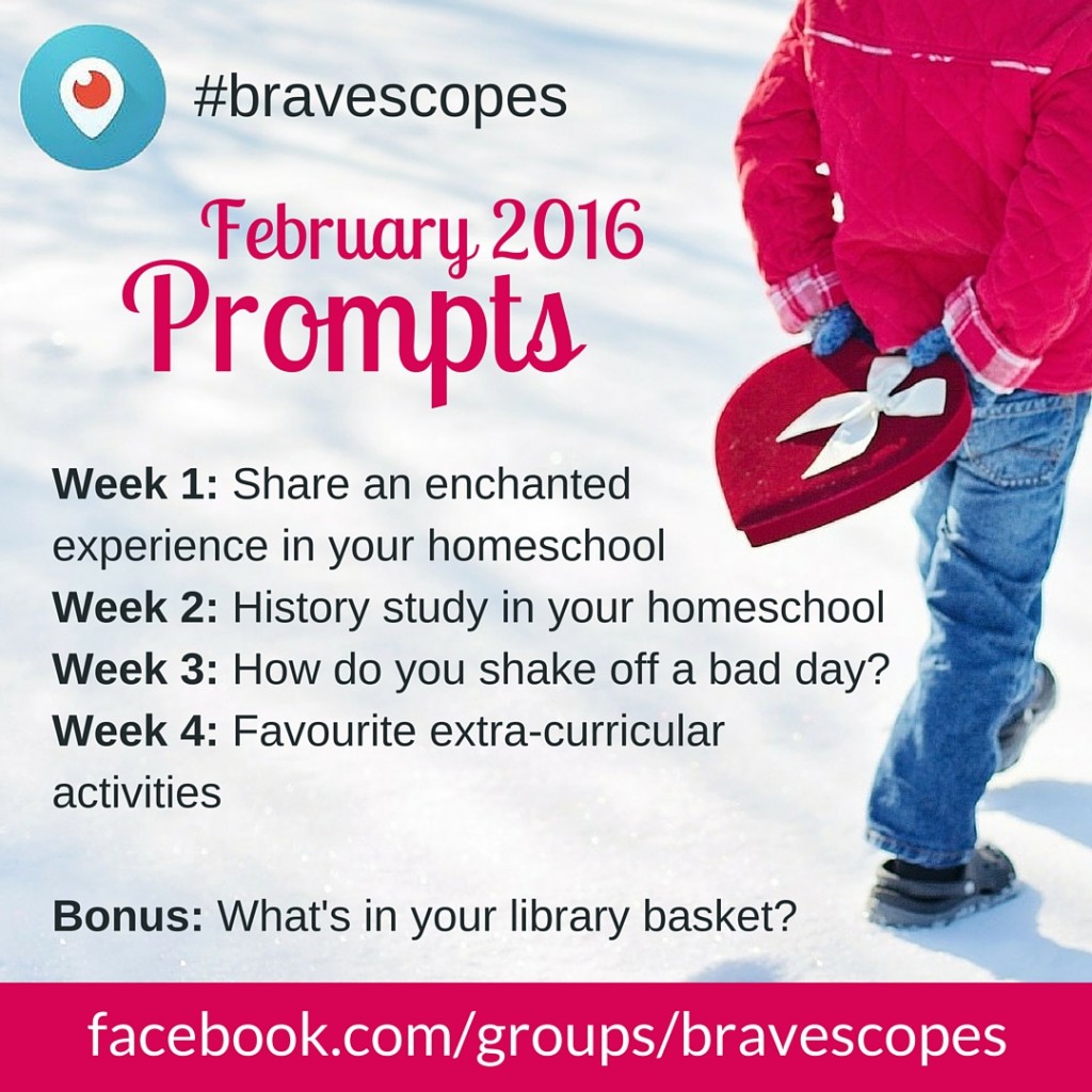 BraveScopes February 2016 Prompts