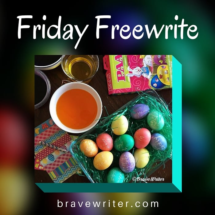 Friday Freewrite: Eggzactly