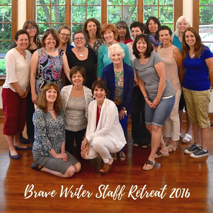 Brave Writer Staff Retreat 2016