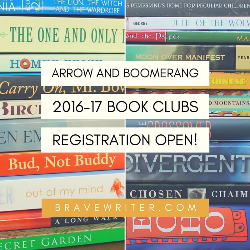 Arrow Boomerang 2016-17 Book Clubs