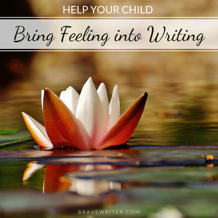 How to help your child bring feeling into writing without asking for writing that shares feelings.
