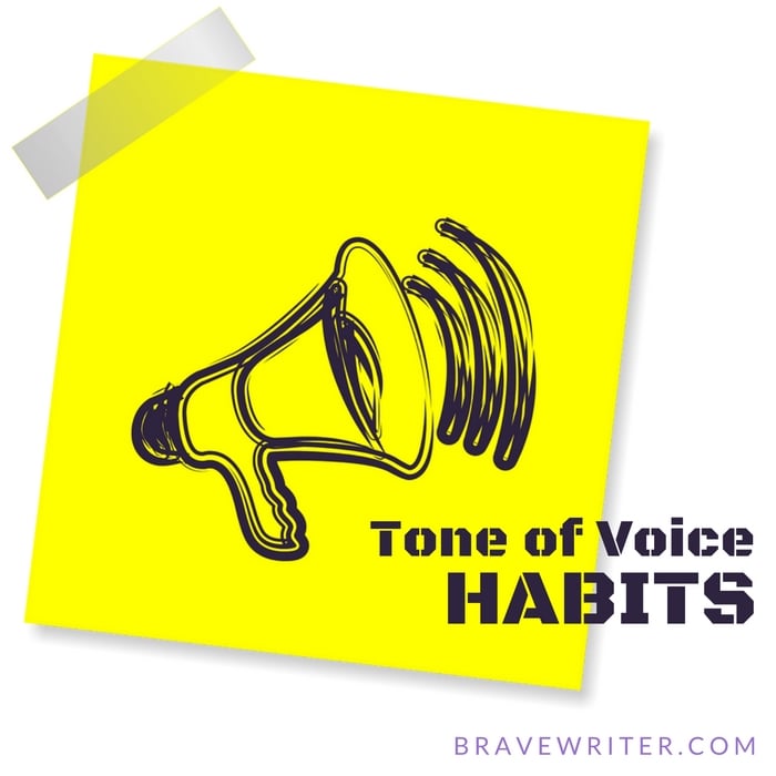Working on tone of voice