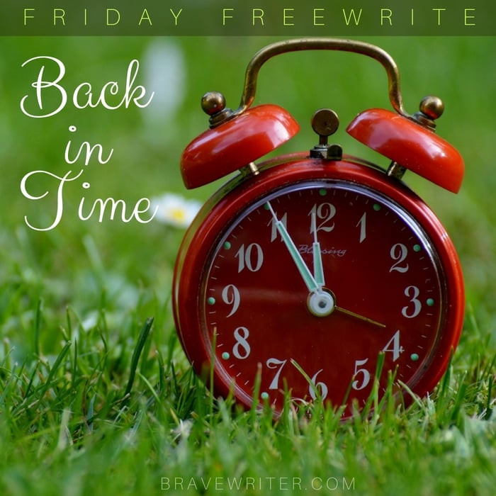 Friday Freewrite: Back in Time