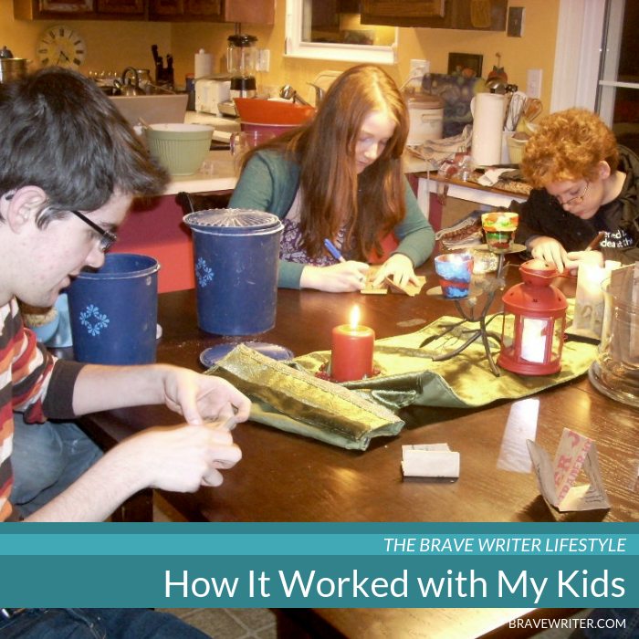 How Brave Writer Lifestyle Worked with My Kids