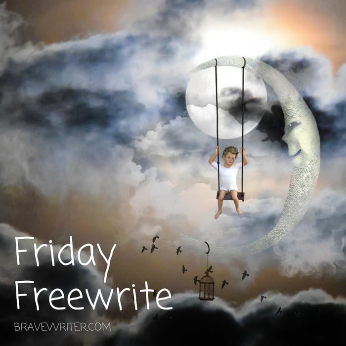 Friday Freewrite: Conversation with the Moon