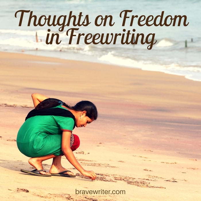 Thoughts on freedom in freewriting