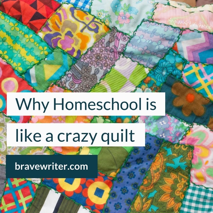 Why homeschool is like a crazy quilt