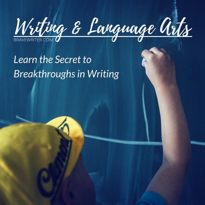 The Secret to Breakthroughs in Writing with Your Kids