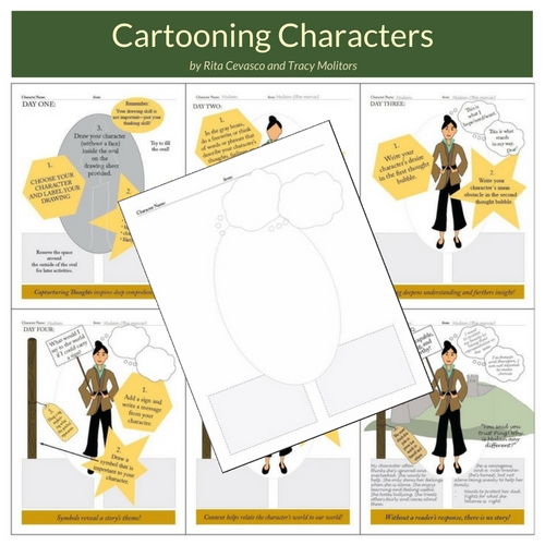 Cartooning Characters by Rita Cevasco and Tracy Molitors