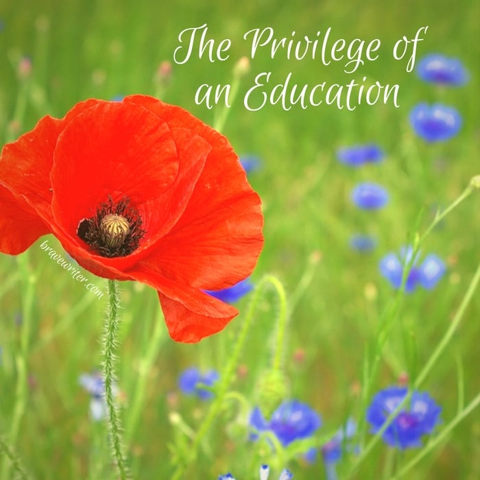 The Privilege of an Education