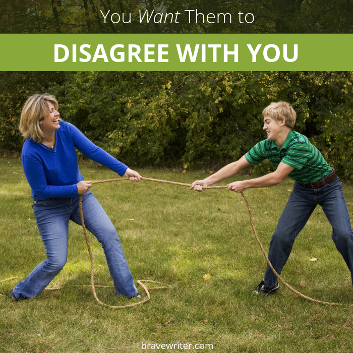 You Want Them to Disagree with You