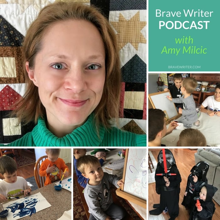 Brave Writer Podcast with Amy Milcic