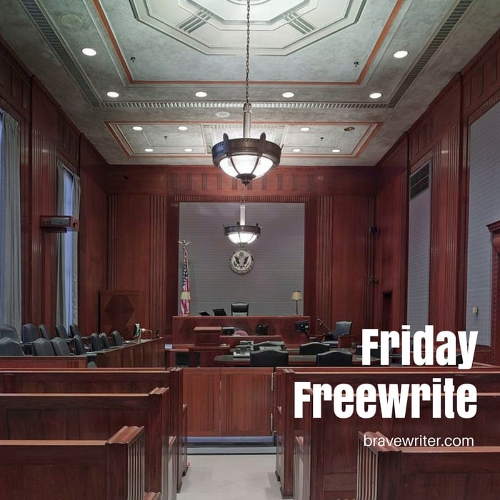 Friday Freewrite: Closing Arguments
