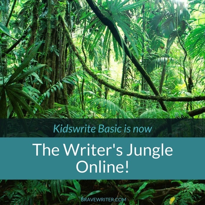 Kidswrite Basic is now The Writer's Jungle Online