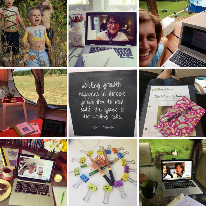 2017 Brave Writer Summer Camp Instagram Images