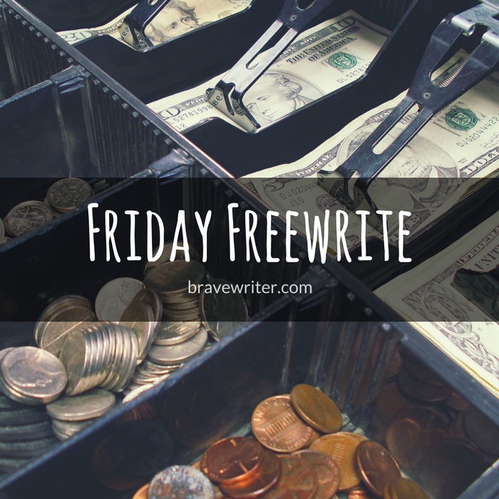 Friday Freewrite a day in a dollar