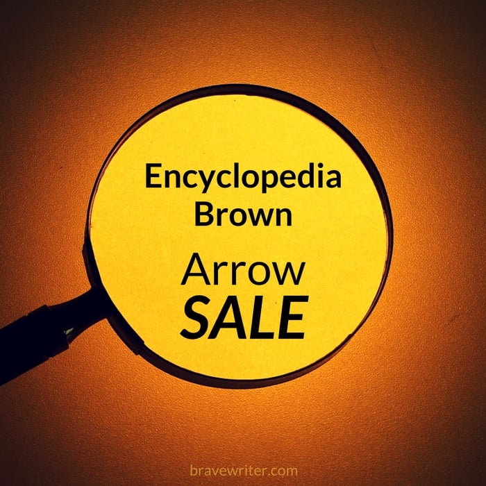 Encyclopedia Brown Brave Writer Arrow Sale
