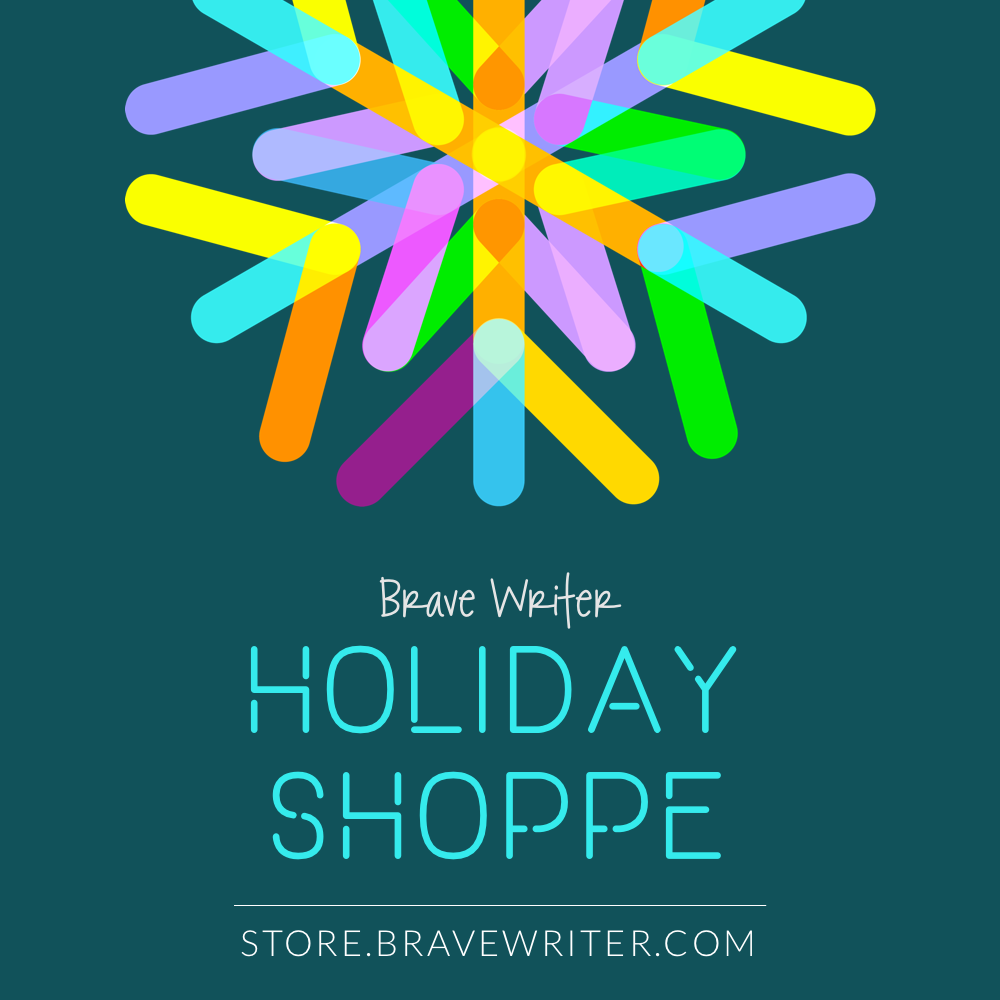 Brave Writer's Holiday Shoppe
