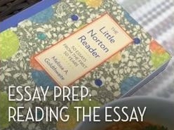 Essay Prep: Reading the Essay