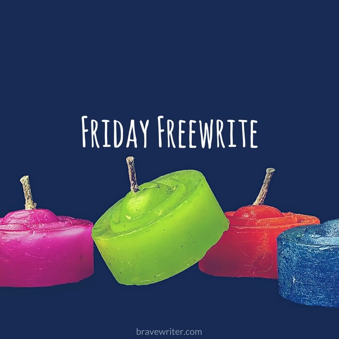 Friday Freewrite Candles