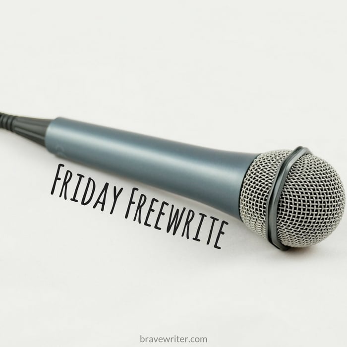 Friday Freewrite Drop the Mic