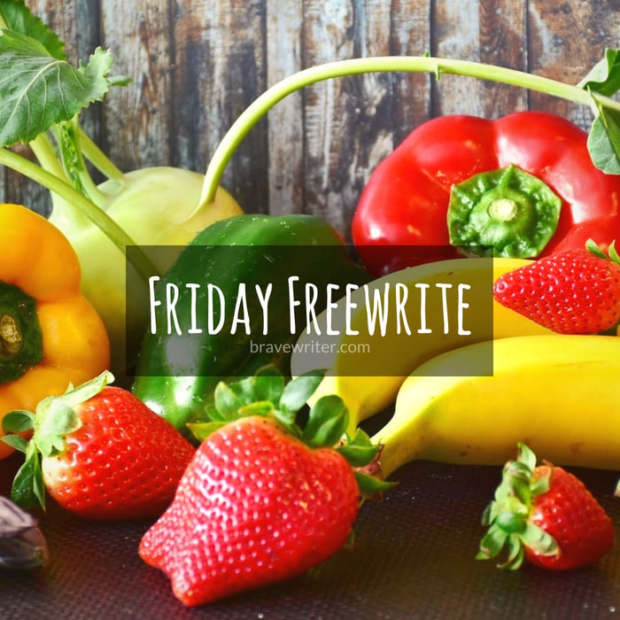 Friday Freewrite Fruits vs Veggies