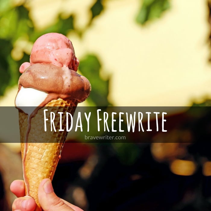 Friday Freewrite Ice Cream
