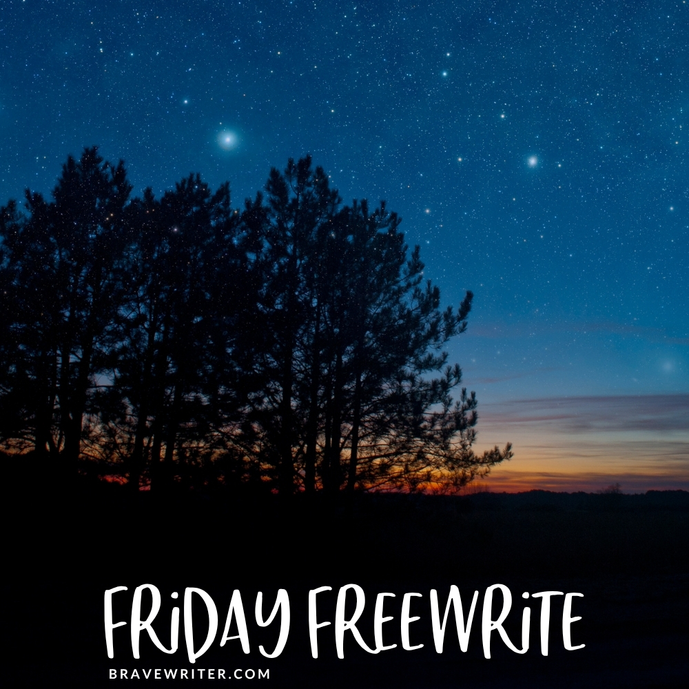 Friday Freewrite
