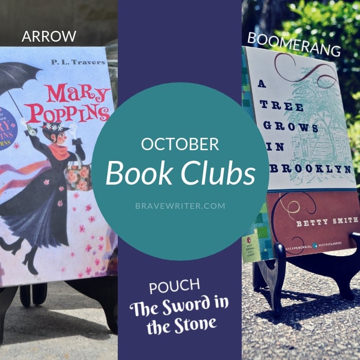 Brave Writer October Book Clubs