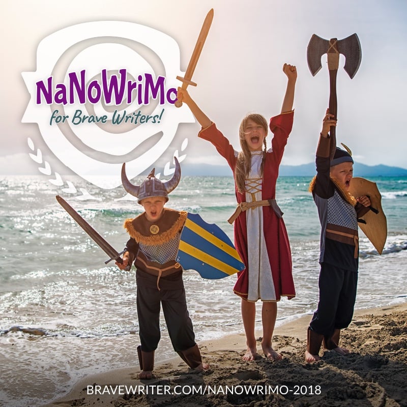 2018 NaNoWriMo for Brave Writers