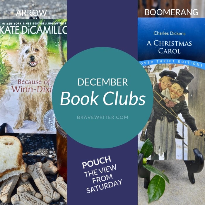 Brave Writer December Book Clubs 2018
