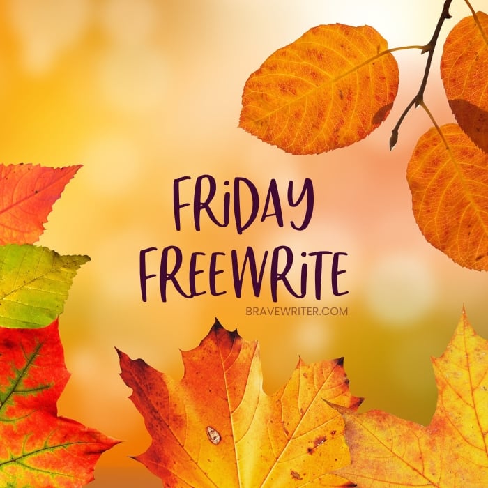 Friday Freewrite