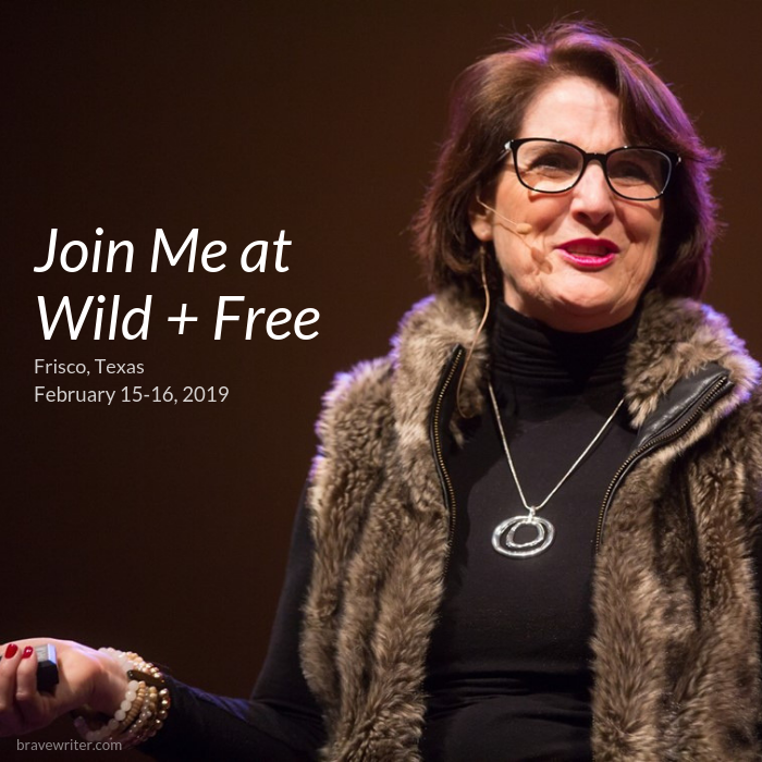 Join Julie Bogart at Wild + Free