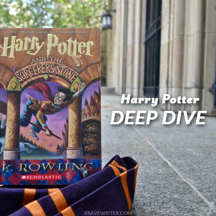 Brave Writer DEEP DIVE into the magical world of Harry Potter